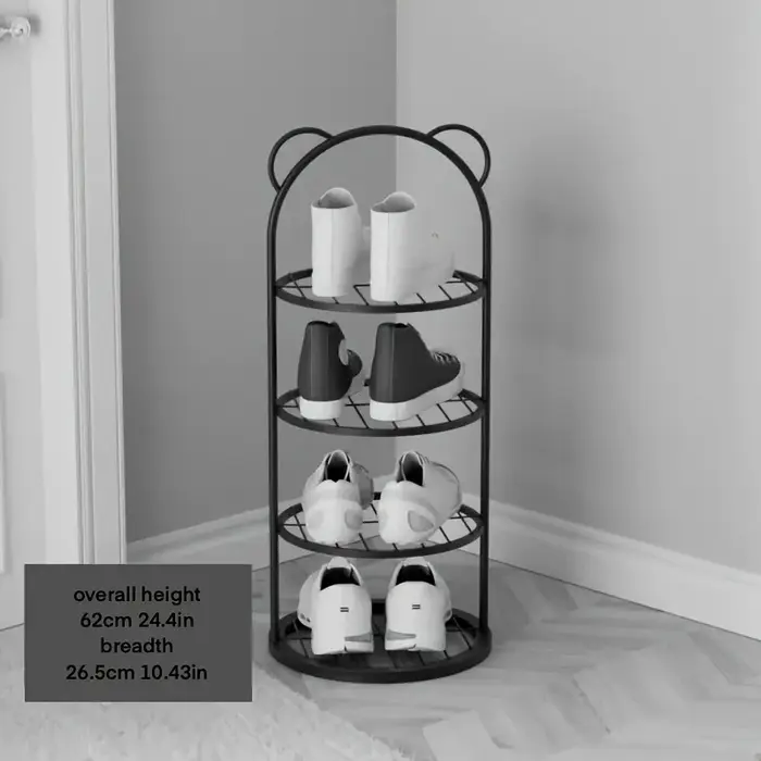 Étagère de rangement multicouche pour chaussures, tour à chaussures robuste et Durable pour petit es