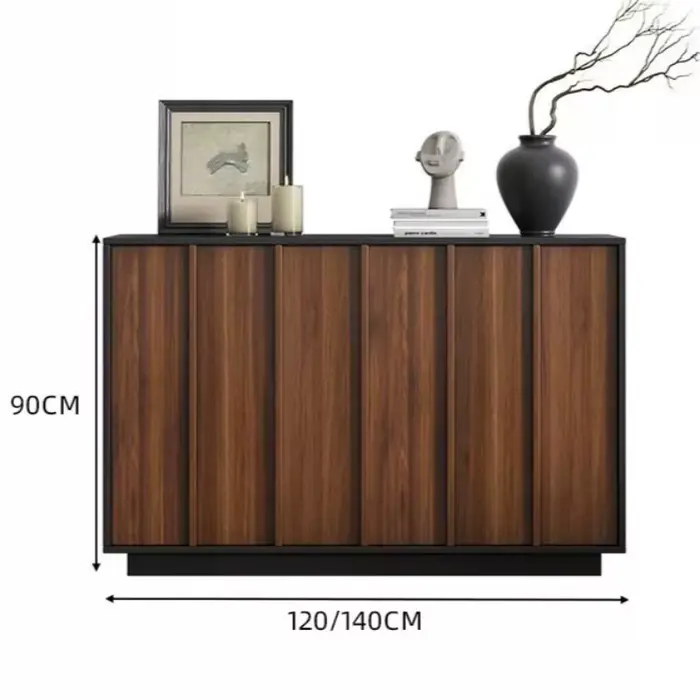 Meuble à chaussures d'entrée d'angle de luxe en bois avec couvercles et rangement compartimenté