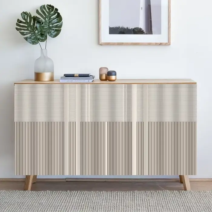 Rideau d'armoire auto-adhésif