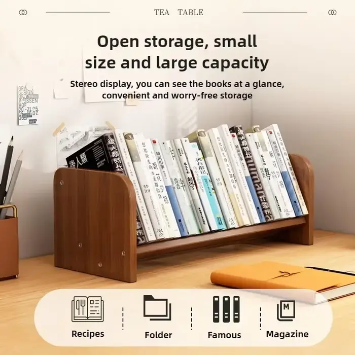Étagère de rangement pour bibliothèque de bureau