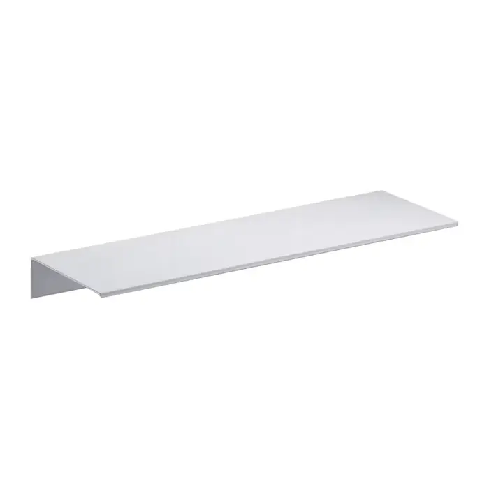 Support de rangement de douche, espace en aluminium blanc, étagère murale, planche suspendue, rebord