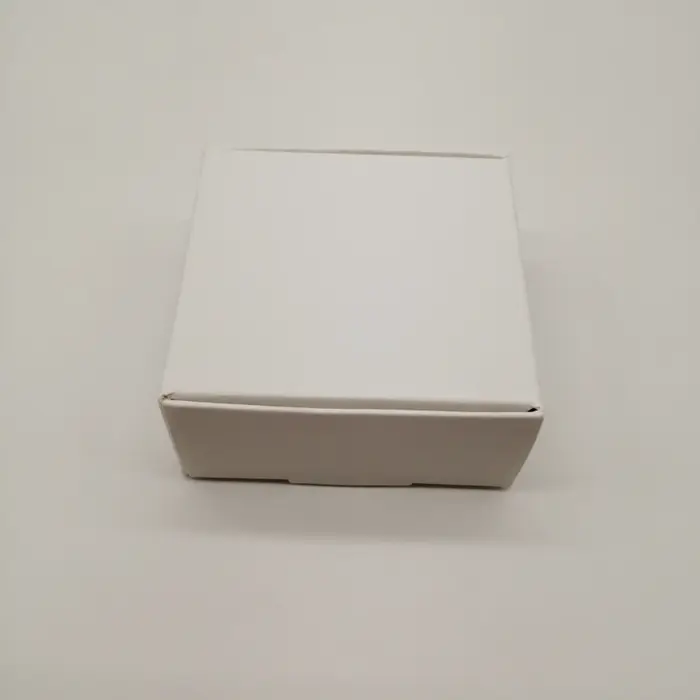 Boîte cadeau en papier kraft blanc/noir, 100 pièces, boîte en papier kraft pour cadeaux, fête d'anni