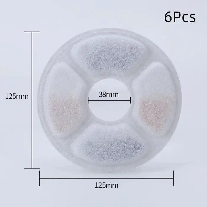 Filtre de remplacement pour fontaine à eau potable pour chien et chat, filtres de remplacement au ch