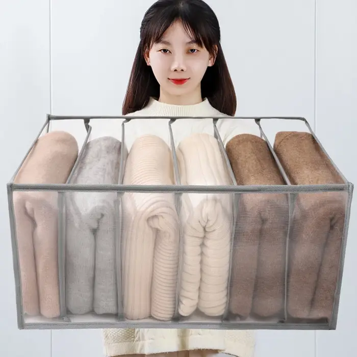 Boîtes de rangement pour vêtements pull
