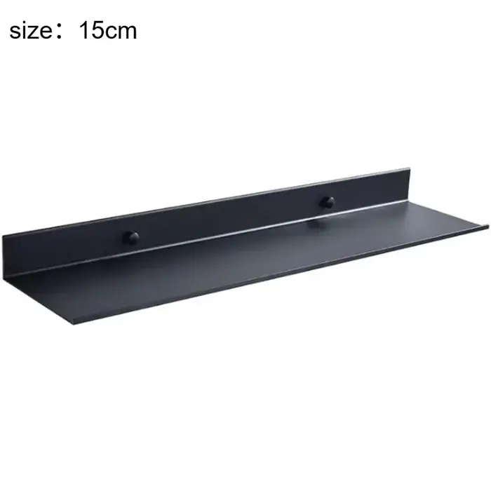 Étagère Murale Murale de Salle de Bain en Promotion 15-50cm Sans Perçage Accessoires de Salle de Bai