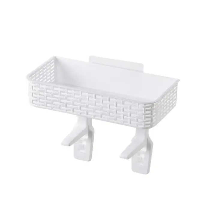 HOAbove-Étagère Murale T1 en Plastique pour Toilette, Organisateur de Douche, Accessoires de Rangeme