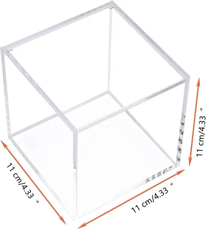 Boîte de rangement de capsules de café en acrylique, support de stockage Cube Compatible avec toutes