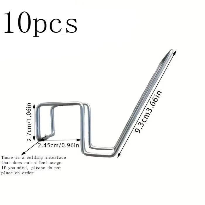 Support à chaussures multifonctionnel en acier inoxydable, 10 pièces, crochet de suspension pour cha