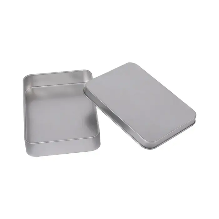 1 pièces Mini boîte de rangement en fer petite boîte de rangement en métal bijoux clé pièce de monna
