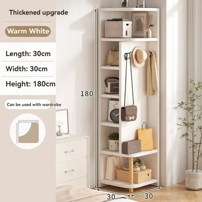 Meuble de rangement d'angle pour la maison