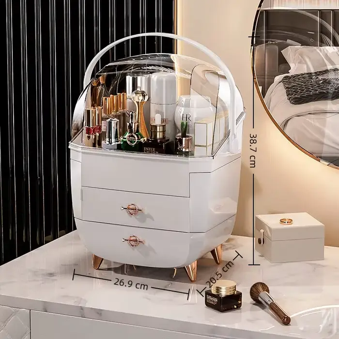 Boîte de rangement de cosmétiques