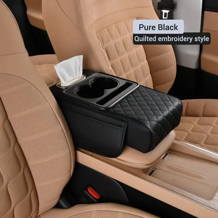 Coussin de hauteur de boîte d'accoudoir de voiture, accessoires d'intérieur de voiture, accessoires 