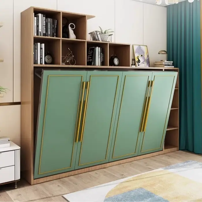 Armoires de rangement de lit fantaisie Queen Size