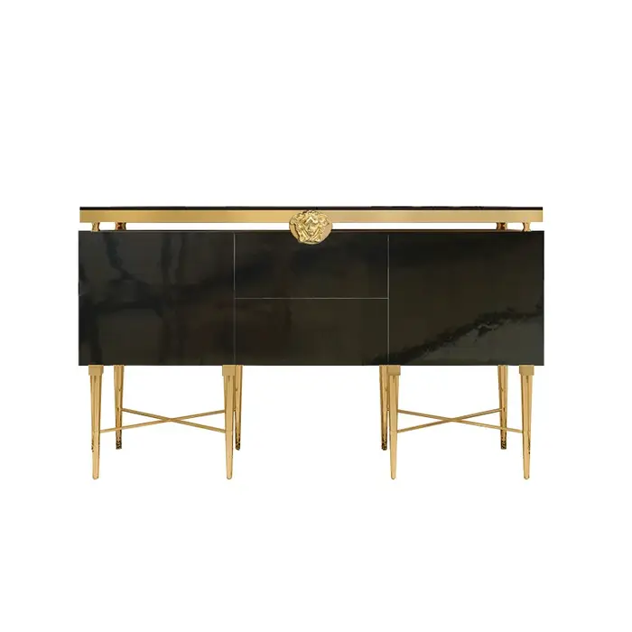 Buffet de salle à manger en bois, moderne et Simple, pour salon, garde-manger, armoire de rangement,