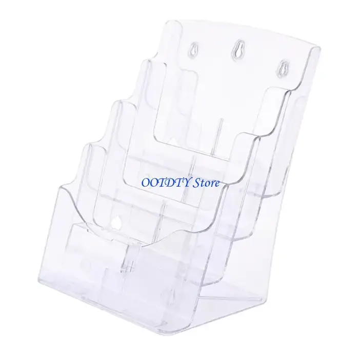Organisateurs acryliques 367A empilables adaptés aux magazines aux brochures