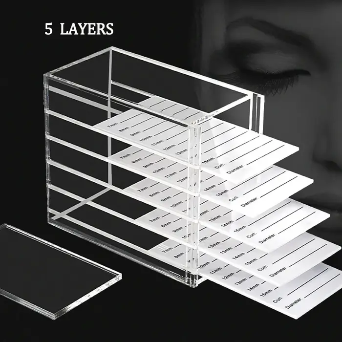 Boîte de rangement pour Extensions de faux cils