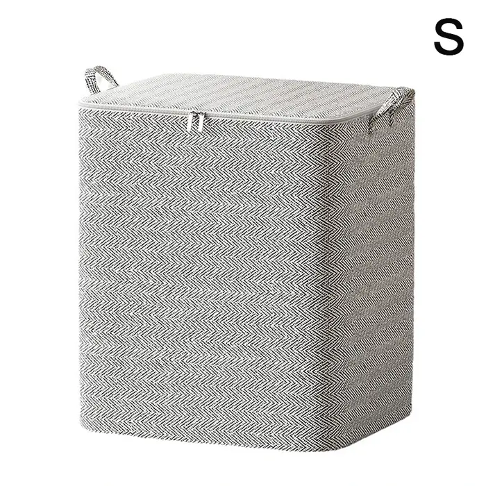 Sac de rangement pour vêtements de grande capacité avec poignée robuste pour la literie et les couve