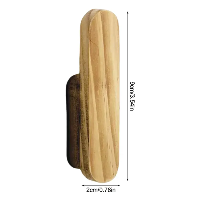 Bohème bois massif créatif porte murale étagère arrière Simple maison chez l'habitant chambre décora