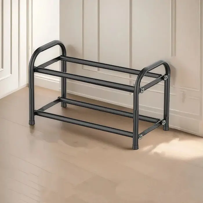 Range-chaussures flexible multicouche, design peu encombrant, structure simple, organisateur de rang