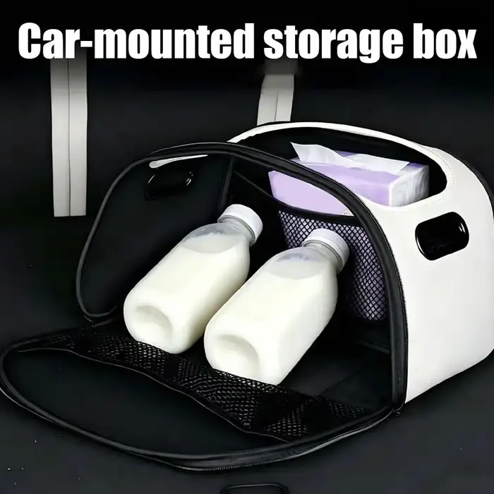 Boîte de rangement multifonctionnelle pour voiture
