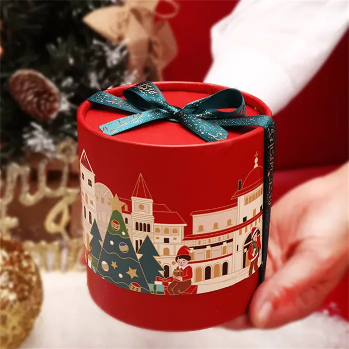Boîte d'emballage cadeau de Noël pour la décoration de la maison