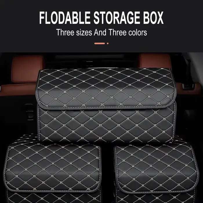 Boîte de rangement pour coffre de voiture