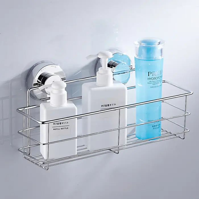 Étagère de caddie de douche en acier inoxydable