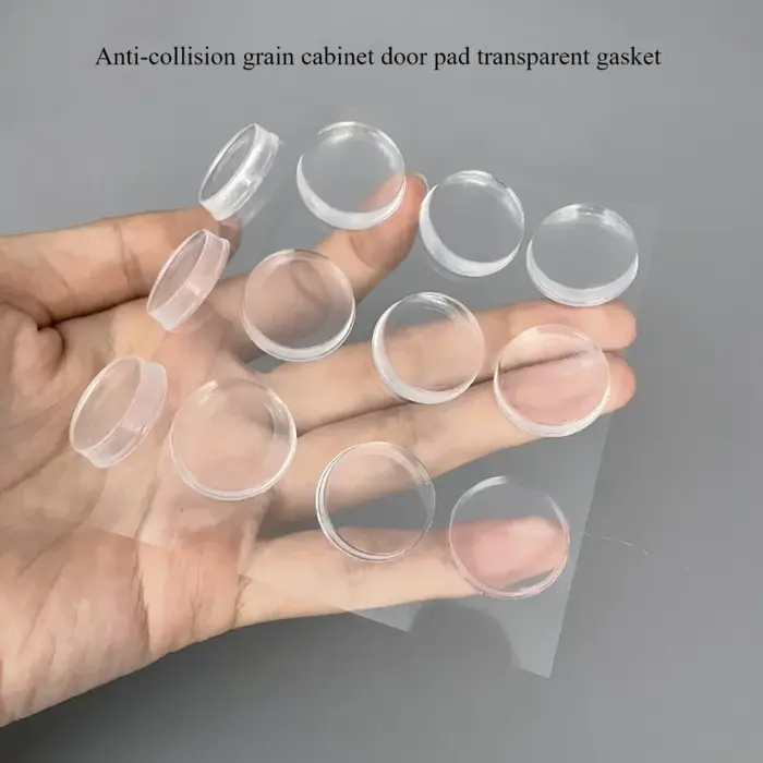 Coussinet de porte d'armoire à 12 particules anti-collision réutilisables