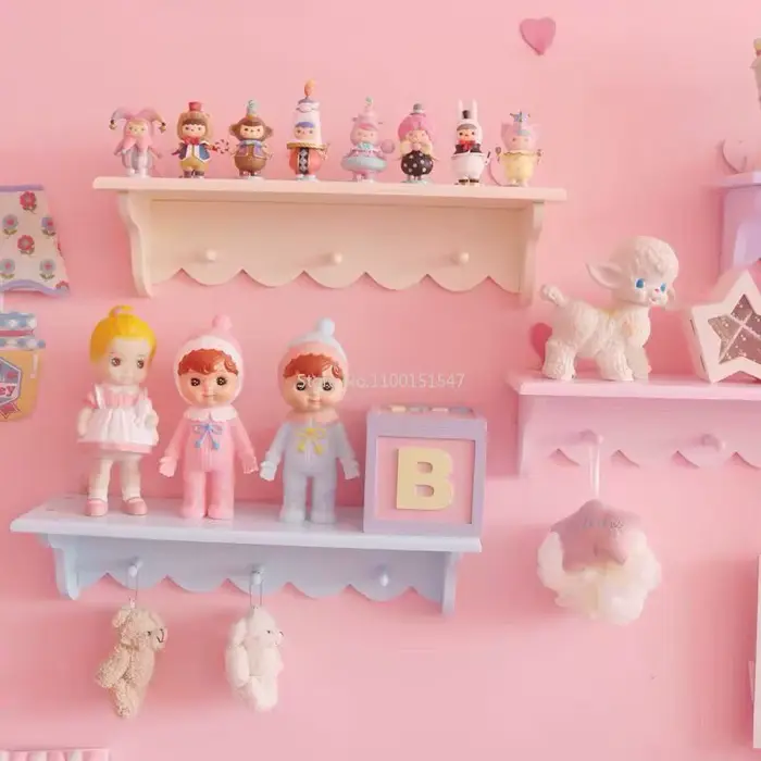 Étagère murale décorative en dentelle