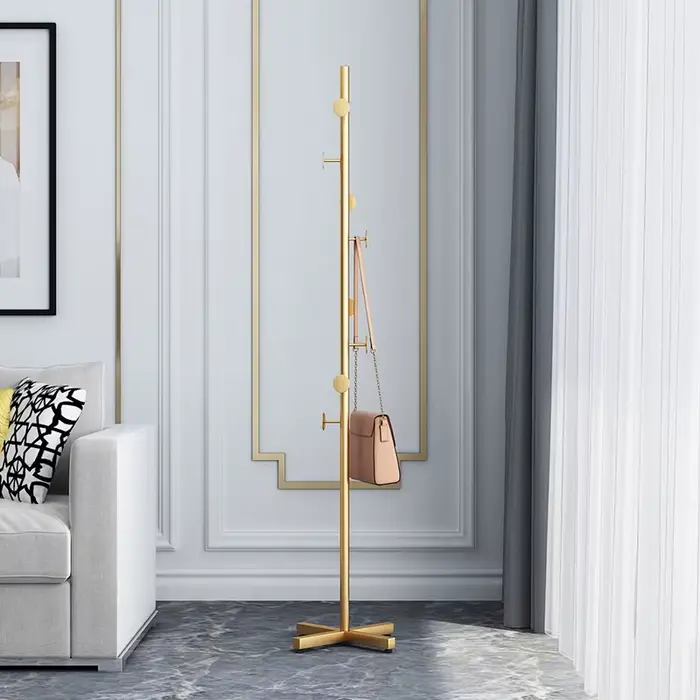 Cintre sur pied moderne pour chambre à coucher, simple, pour salon, porte-manteau d'intérieur italie