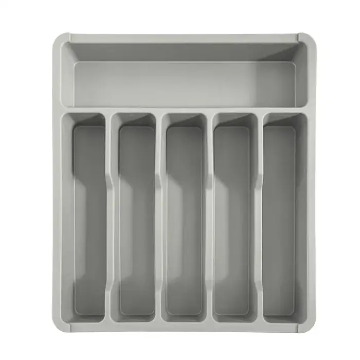 Plateau organisateur de tiroir 35x31cm, pour tiroir de cuisine, porte-couverts extensible, séparateu