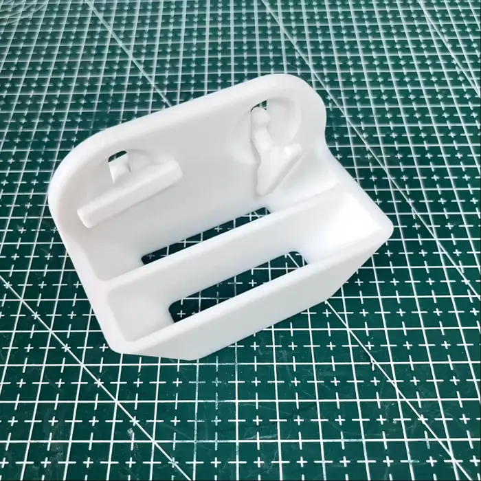 Accessoires de rangement simples pour panneau perforé à 2/3 grilles, adaptés au rangement suspendu d