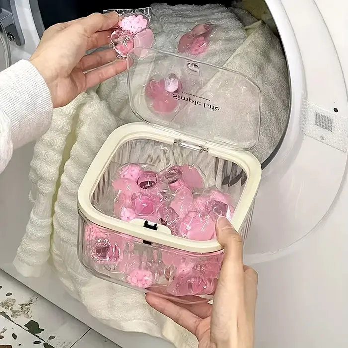Conteneur de dosettes de lessive