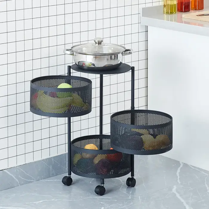 Support de rangement rotatif de cuisine