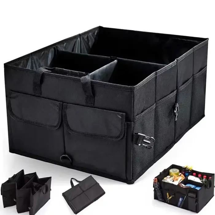 Boîte de rangement de voiture de grande capacité