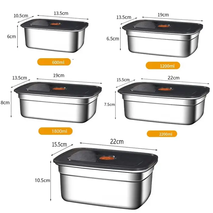 Boîte à déjeuner de Camping en acier inoxydable de haute qualité