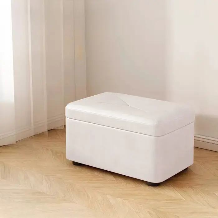 Banc de rangement pour chaussures - Banc d'entrée 2-en-1 avec siège et compartiment caché, tabouret 