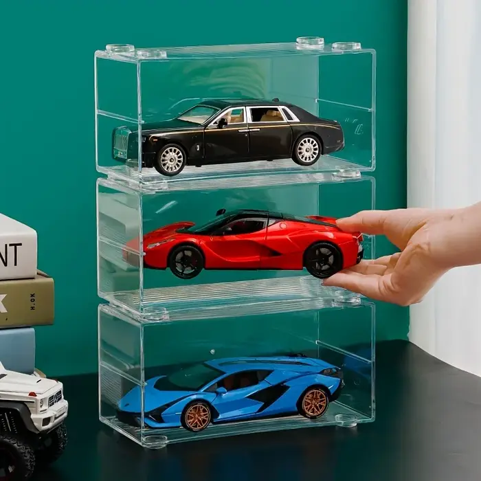Boîte d'exposition de modèle de voiture