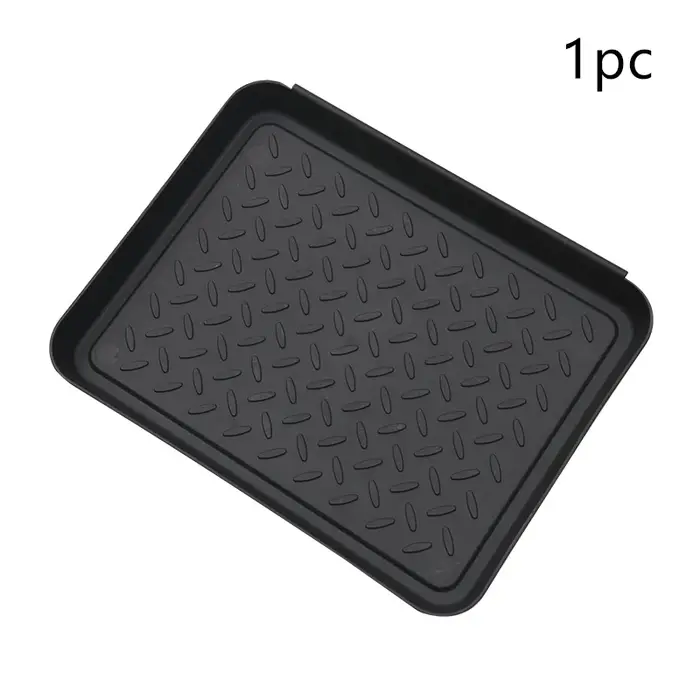 Plateau de chaussures robuste, 1/2/3 pièces, plateaux de rangement pour chaussures de voiture, bol p