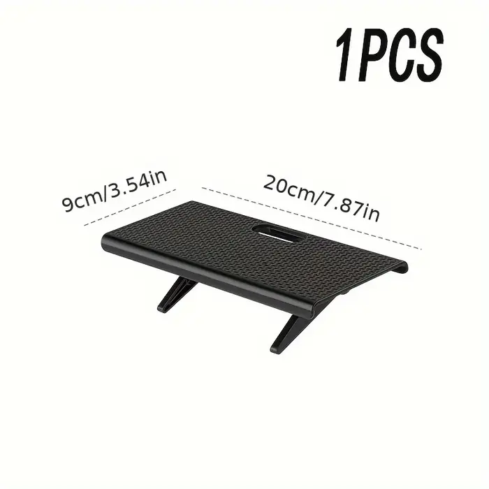 Étagère supérieure réglable pour écran de télévision, moniteur d'ordinateur, support de rangement su