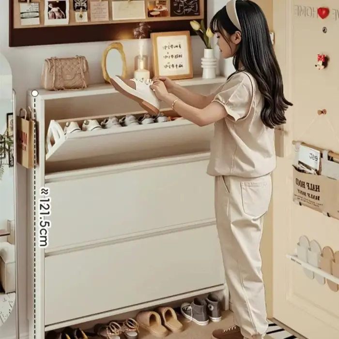 Organisateur de rangement pour chaussures d'entrée