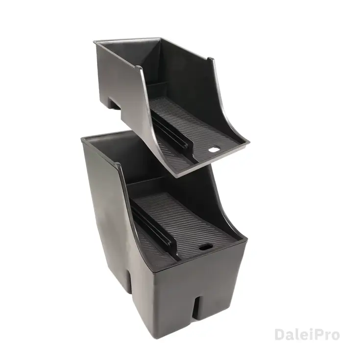 Boîte d'accoudoir de voiture pour Kona EV SX2 2024 2025, organisateur de Console centrale à Double c