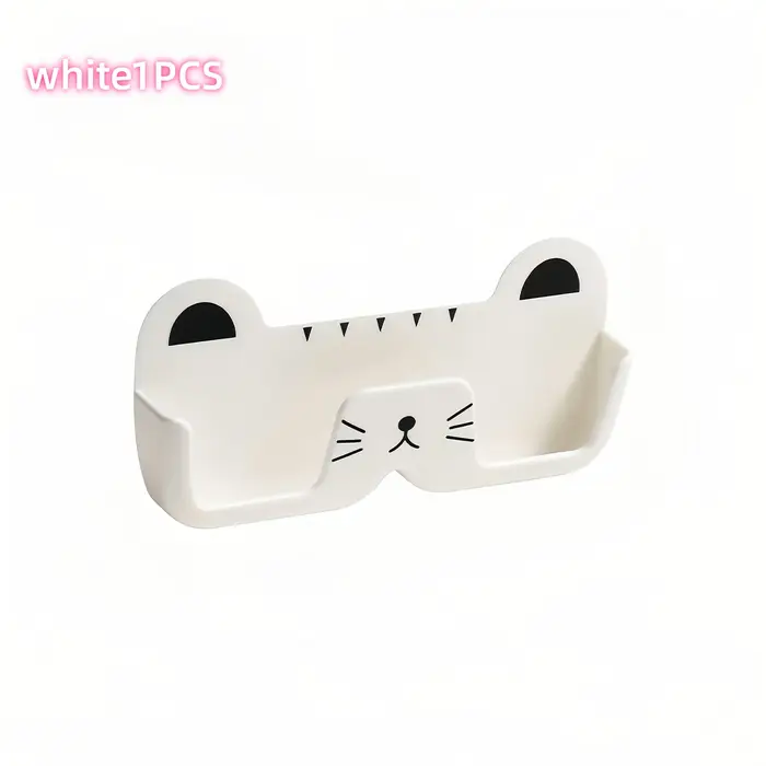 Boîte de rangement pour lunettes à fixer au mur, adaptée pour la chambre à coucher, la salle de bain