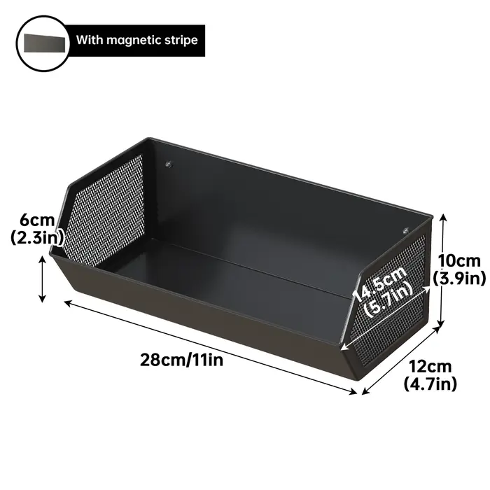Support de rangement magnétique pour balcon, côté machine à laver, boule de séchage de détergent à l