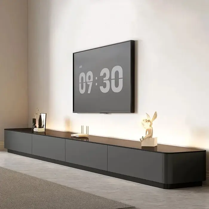 Salon Design meuble Tv rangement nordique Vintage tiroirs bas meuble Tv professionnel universel Funk