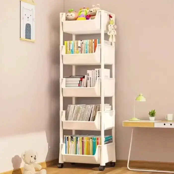 Étagère à roulettes pour cuisine