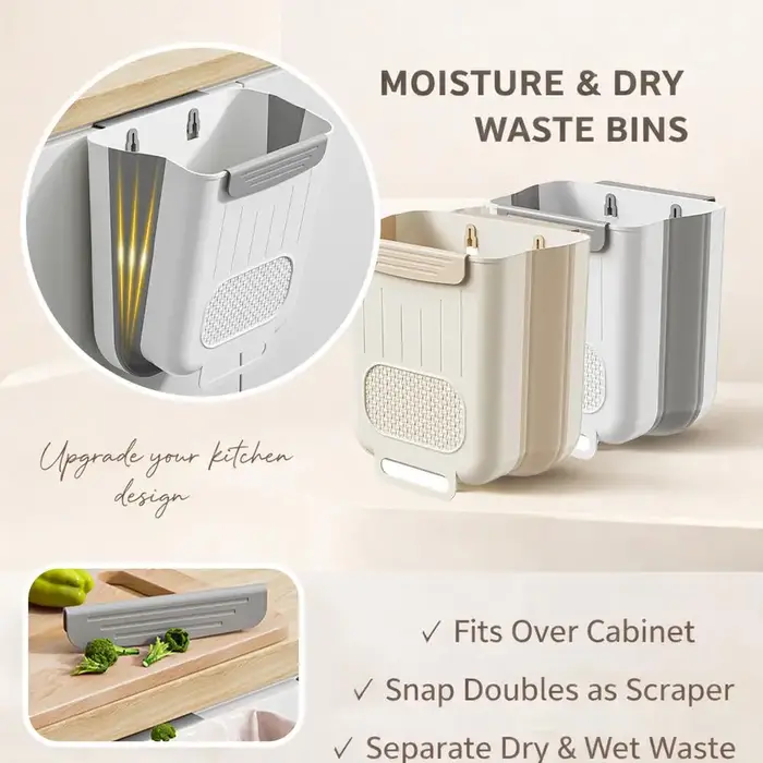 Poubelle suspendue pour armoire de cuisine