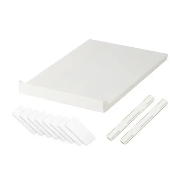 Organisateur de tiroir d'armoire coulissant Portable, étagères de rangement en plastique coulissante