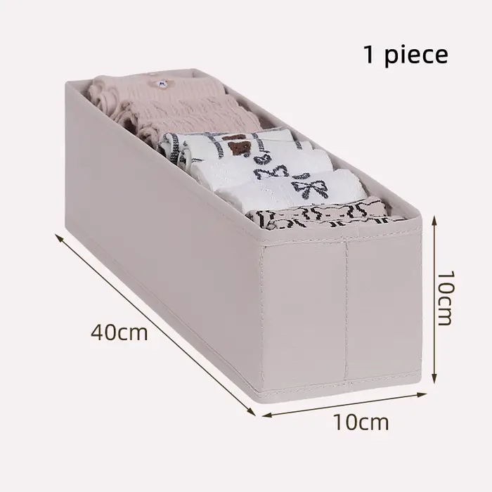Organisateur de tiroirs pour chaussettes, pantalons et vêtements – Boîte de rangement pour la maison