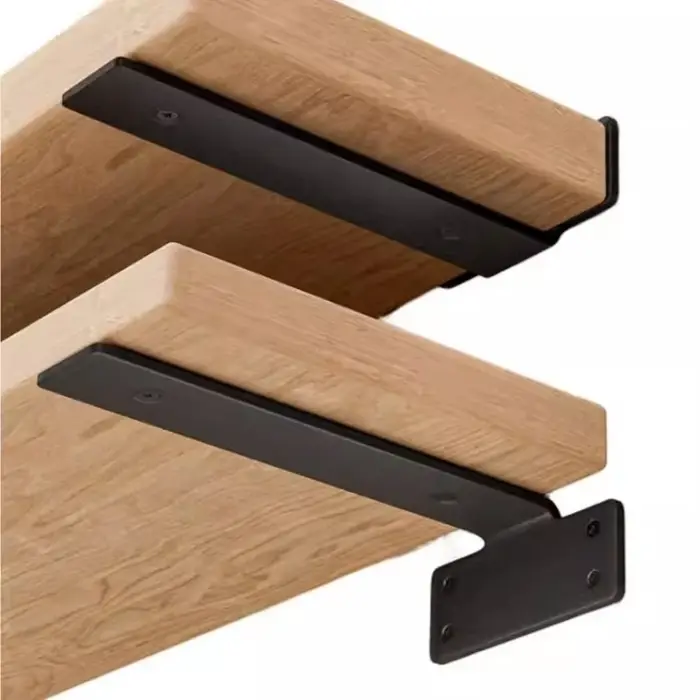 Support d'étagère flottante robuste invisible